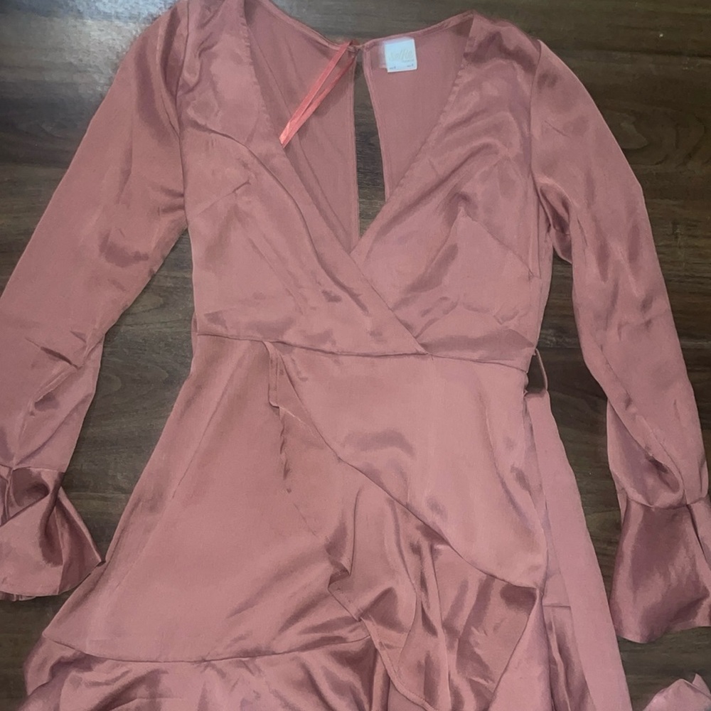 Blush pink dress